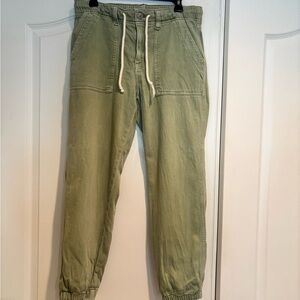 Women’s Olive Green American Eagle Jogger Pants